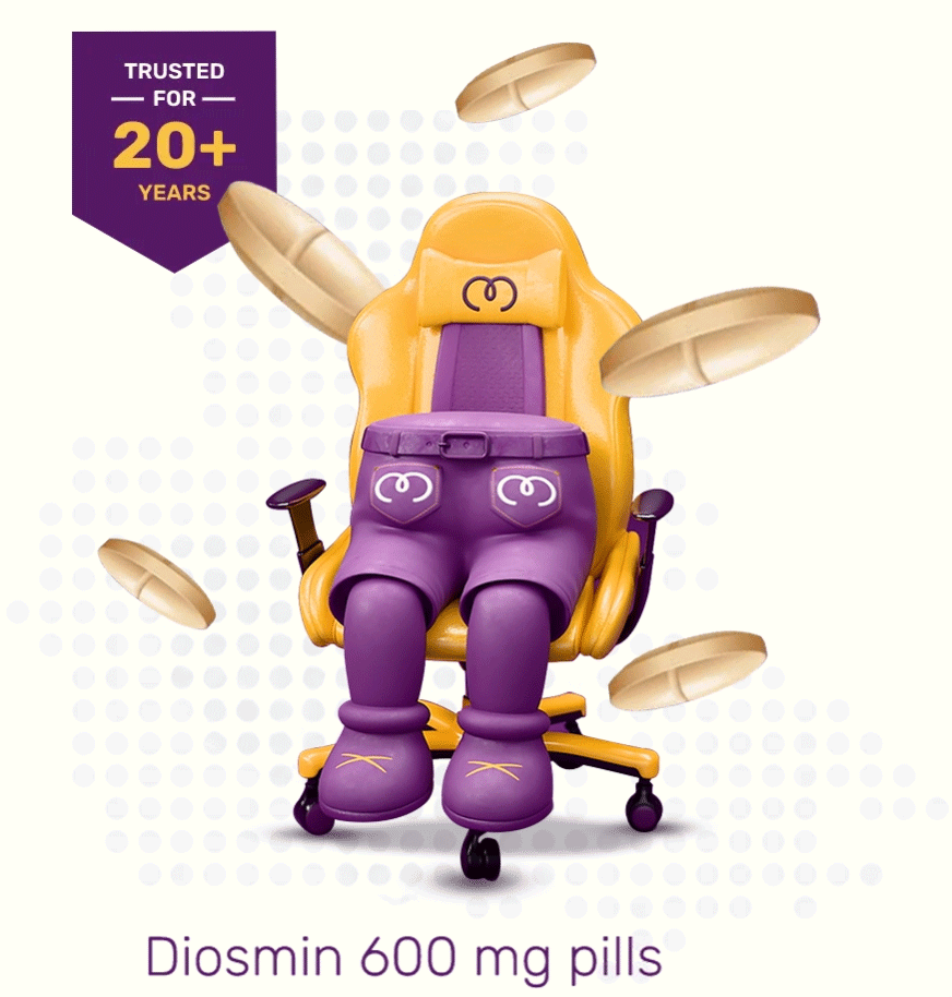Diosmin 600 mg pills